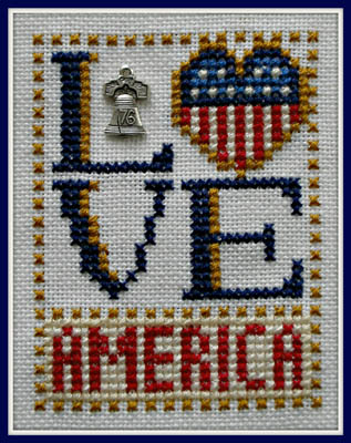 Love America (w/charm)