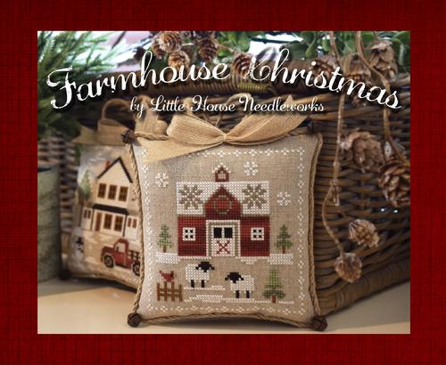 Nieuwe club voor 2018 – Farmhouse Christmas van Little House Needleworks