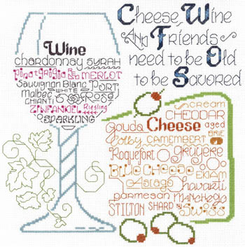 Let's Share Wine And Cheese