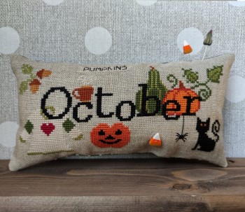 When I Think Of October (w/button)