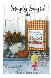 Simply Sayin' October