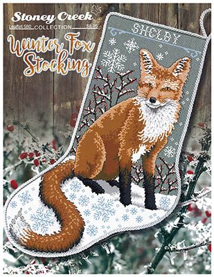 Winter Fox Stocking