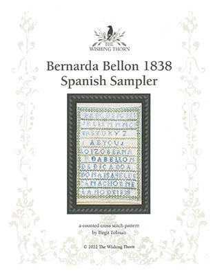 BernaRda Bellon Sampler 1838