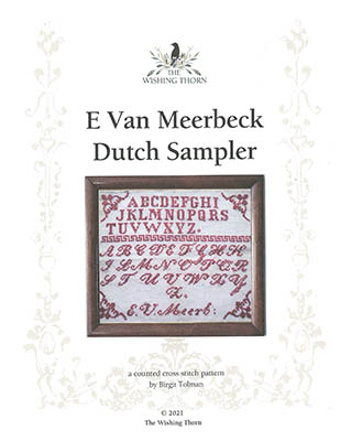 E Van Meerbeck Dutch Sampler