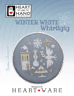 Winter White Whirligig