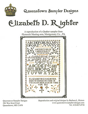 Elizabeth D. Righter 1816