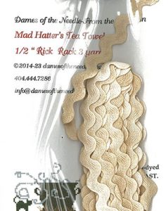 Mad Hatter's 1/2 Rick Rack (3yds)