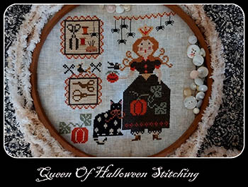 Queen Of Halloween Stitching