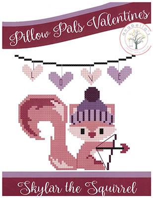 Skylar The Squirrel - PillowPals Valentine's