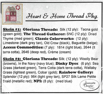 Heart & Home Thread Package