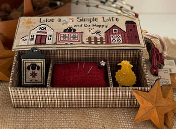 Live Simple Sewing Box