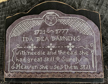 May Thy Needles Rest In Peace#3 Ida Bea Darning