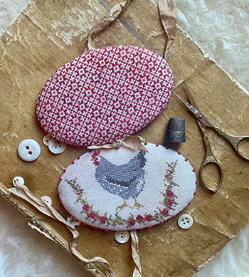 Little French Hen Needle Book