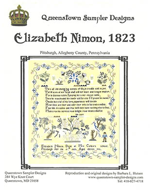 Elizabeth Nimon 1823 - Pennsylvania