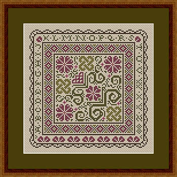 Sarah's Alphabet Garden Square