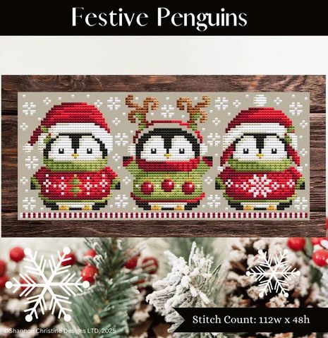 Festive Penguins
