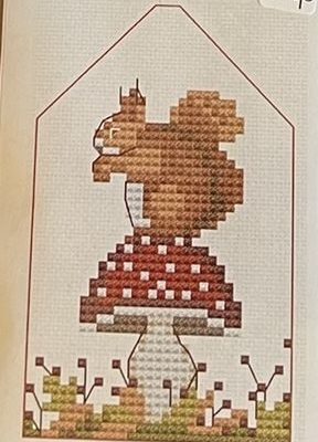 Squirrel bookmark