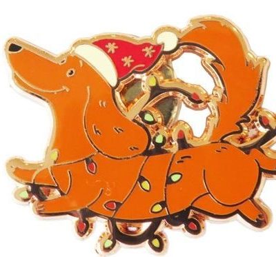 Needle Minder Playful Dachshund