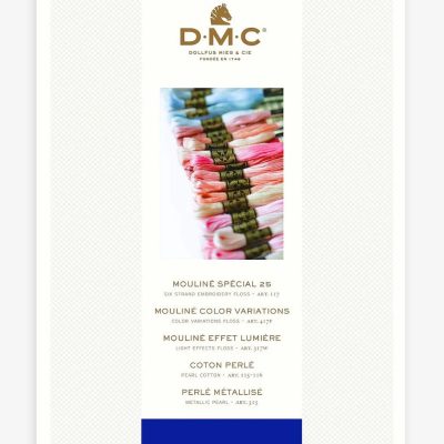 DMC kleurenkaart met echt garen