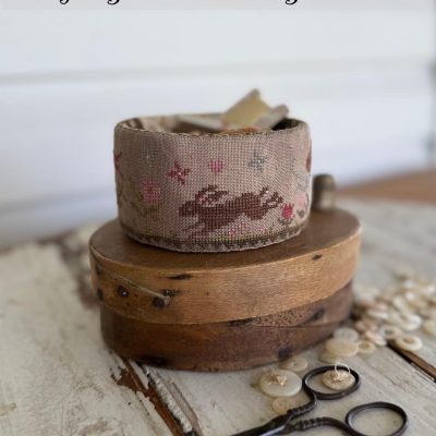 Spring Parade Sewing Basket