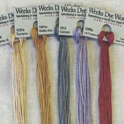 Nieuwe kleuren Weeks Dye Works