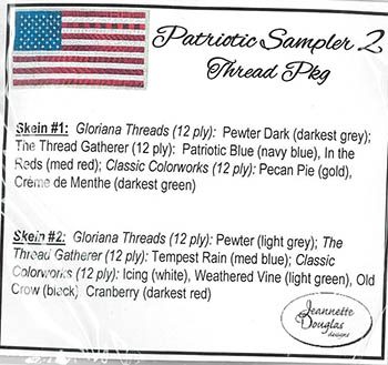 Patriotic Sampler 2 Thread Pkg