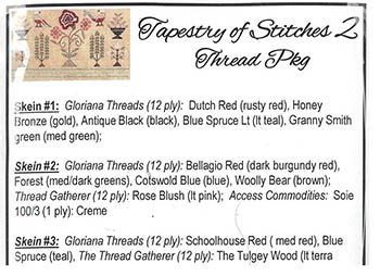 Tapestry Of Stitches 2 Thread bPkg