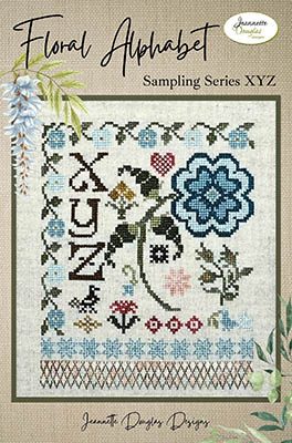Floral Alphabet Sampling Series - XYZ