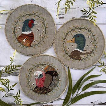 Colorful Birds Trio