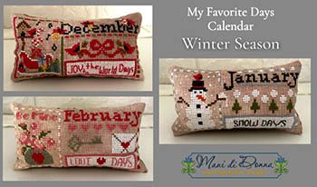My Favorite Days Calendar - Winter (Dec, Jan, Feb)