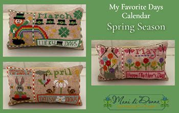 My Favorite Days Calendar - Spring (Mar, Apr, May)