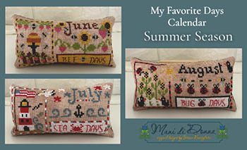 My Favorite Days Calendar - Summer (Jun, Jul, Aug)