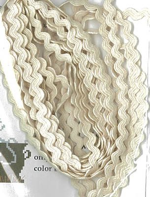 Mad Hatter's Tea Towel 1/4 Rick Rack 3yds
