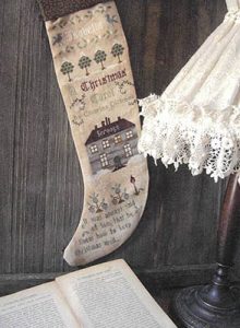 Christmas Carol Sock