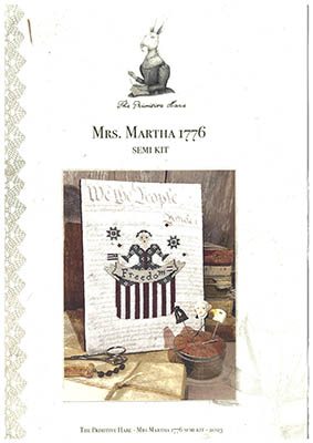 Mrs. Martha 1776 Semi Kit (w/fabric)