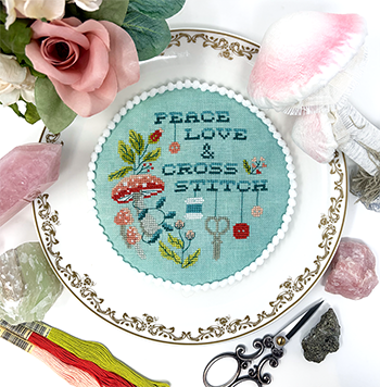 Peace Love & Cross Stitch