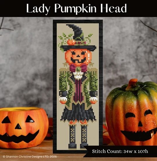 Lady Pumpkin Head