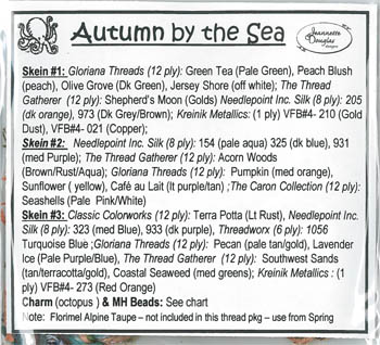 Autumn By The Sea Emb. Pkg.