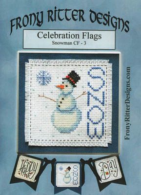 Celebration Flags - Snowman