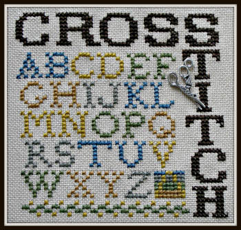 Wordplay - Cross Stitch (met bedel)