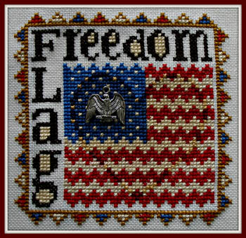 Wordplay - Freedom Flag (met bedel)