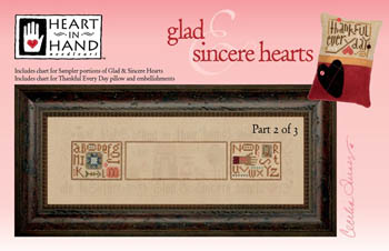 Glad & Sincere Hearts - 2 (met knoopjes)